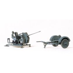 Preiser 16565 - H0 2 cm Flak 38 mit SdAnh 51. De