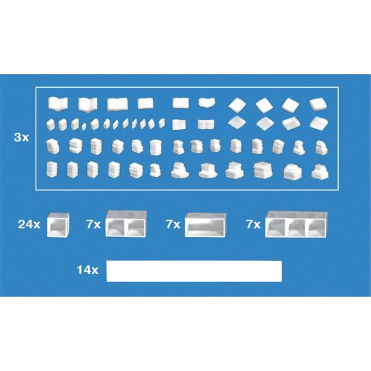 Preiser 17243 - H0 B&uuml;cher, Regale. Bausatz