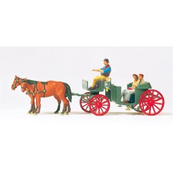 Preiser 75153 - TT Droschke, offen