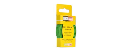 Brawa 3103 - Litze 0,14 mm&sup2;, gr&uuml;n Ep.