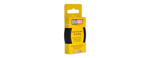 Brawa 3108 - Litze 0,14 mm&sup2;, schwarz Ep.