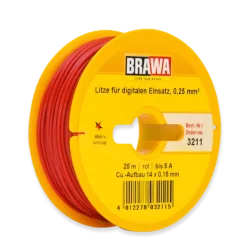 Brawa 3211 -  Litze f&uuml;r digitalen Einsatz, 0,25...