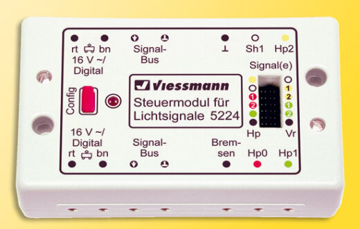 Viessmann 5224 - Digitales Steuermodul f&uuml;r Licht-Blocksignal