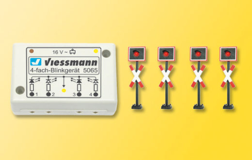 Viessmann 5800 - N Andreaskreuze,4 St.+Blinkel