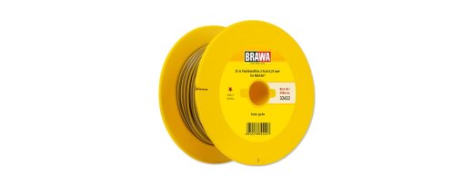 Brawa 32422 - Flachbandlitze f&uuml;r digitalen Einsatz, 0,25 mm&sup2; Ep.