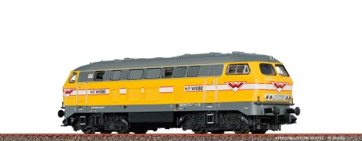 Brawa 41174 - H0 Diesellok BR 216 H.F. Wiebe Ep. VI DC Digital EXTRA