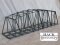 Hack 33200 - TT BT30-2-Bogenbr&uuml;cke 30 cm zweigleisig, grau