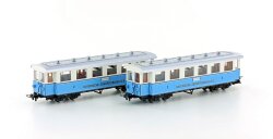 Hobbytrain H43103 - N Zugspitzbahn 2 Wagen H0e / 9mm
