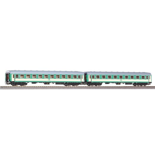 Piko 58395 - 2er Set Personenwagen 111A PKP Ep. V