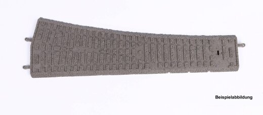 Piko 55472/41 - A-Gleis Gleis Bettung lose f&uuml;r Bogenweiche links BWL (VE10)