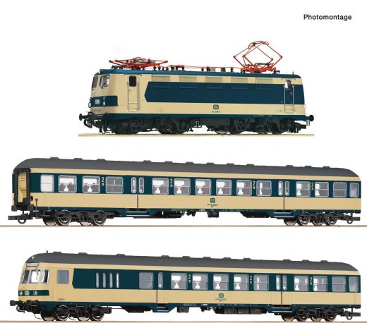 Roco 61484 - H0 Zugset Karlsruher Zug DC-Snd.