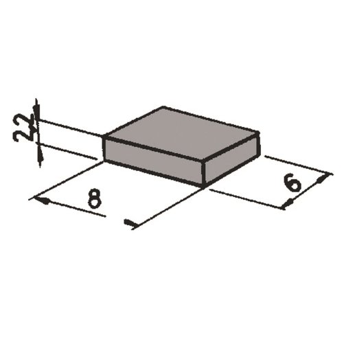 Roco 42256 -  6 St&uuml;ck Packung Magnete