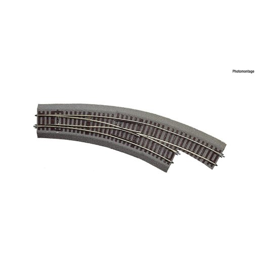 Roco 42573 -  Bogenweiche BWr3/4 m.Bet.