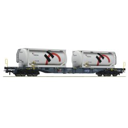 Roco 76943 - H0 Cont.Tragw.+Holcim Tankcont.