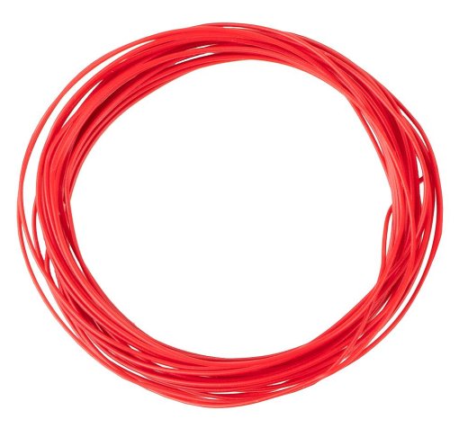 Faller 163781 - Litze 0,04 mm&sup2;, rot, 10 m