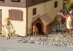 Faller 180939 - Hundeh&uuml;tte mit Hund