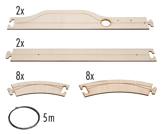 Faller 161900 - Laser-Street Basis-Set Stra&szlig;e