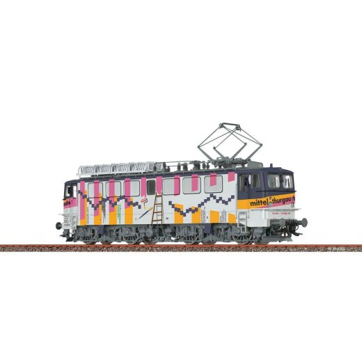 Brawa 43145 - H0 Ellok Reihe Ae477 &bdquo;Mittelthurgaubahn&rdquo; Lokoop IV AC Digital EXTRA