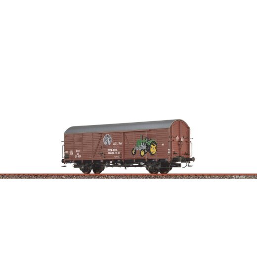 Brawa 50461 - H0 Gedeckter G&uuml;terwagen Glt &quot;Steyr Puch&quot; &Ouml;BB III