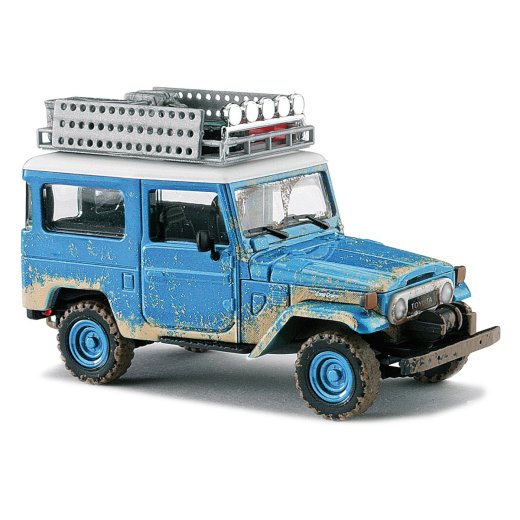 Busch 43023 - Toyota Land Cruiser J4, blau