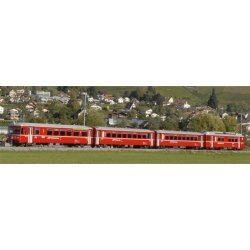 Bemo 7243156 - RhB Be 4/4 516/ ABDt 1711 Pendelzug (4-tlg.)