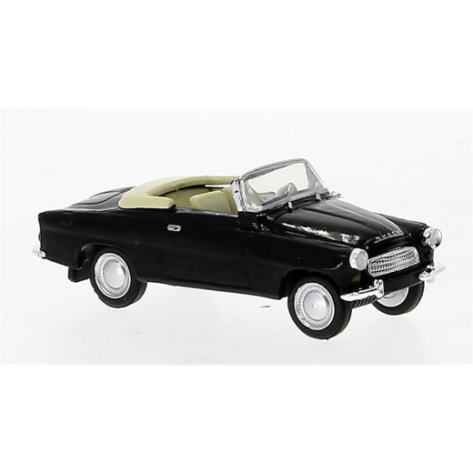 Brekina 27438 - Skoda Felicia Verdeck elfenbein schwarz, 1959,