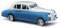 Busch 44422 - Rolls Royce zweifarbig blau