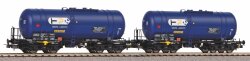 Piko 58263 - H0 2er Set Kesselwg. (406Ra) Zaes Tankpol...