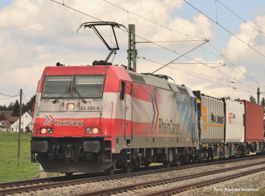 Piko 59064 - E-Lok BR 185.2 Grenzenlos RheinCargo VI + DSS 8pol.