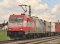 Piko 59064 - E-Lok BR 185.2 Grenzenlos RheinCargo VI + DSS 8pol.