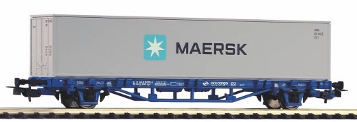 Piko 97162 - Containerwg. 1x40 Container Maersk PKP Cargo VI