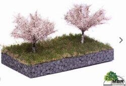 MBRmodel 51-2315 - Apfelbaum 7cm (2St&uuml;ck)