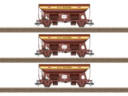 Trix T24142 - H0 Selbstentladewagen-Set Wiebe