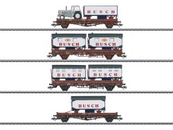 M&auml;rklin 45040 - H0 G&uuml;terwagen-Set Zirkus Busch DR