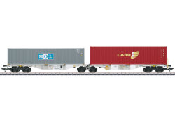 M&auml;rklin 47811 - H0 Doppel-Containertragwagen...