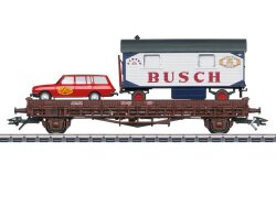 M&auml;rklin 45041 - H0 Niederbordwagen Zirkus Busch