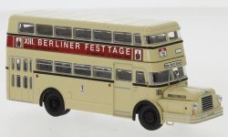 Brekina 61208 - IFA Do 56 Bus 1960, BVG - Berliner Festtage,