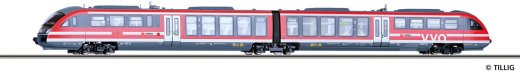 Tillig 04885 - TT Dieseltriebwagen BR 642 &bdquo;VVO&ldquo; der DB AG, Ep. VI