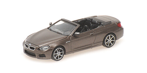 Minichamps 870027331 - H0 BMW M6 Cabrio -2015- Grey