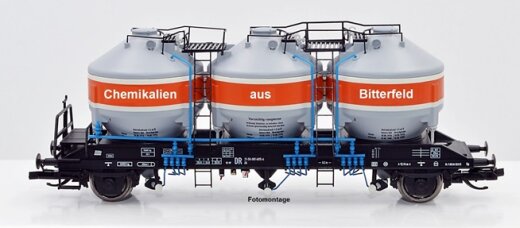 NPE NW 52103 - TT G&uuml;terwagen Silowagen Zk Chemie aus Bitterfeld DR EP 4