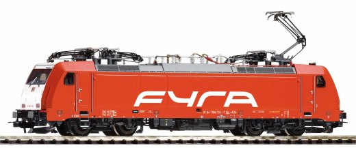 Piko 21626 - ~E-Lok/Sound BR 186 Fyra V + 8pol. Dec.