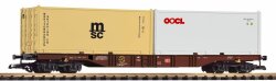Piko 37754 - G-Containertragwg. 2 Container DB AG VI
