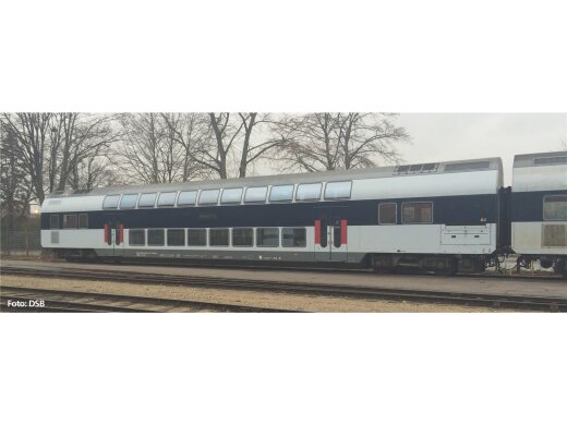 Piko 58816 - Doppelstockwg. DSB 2. Kl blau/wei&szlig; gr&uuml;ne T&uuml;r