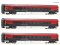 Roco 74041 - H0 3er Set Railjet &Ouml;BB DCC