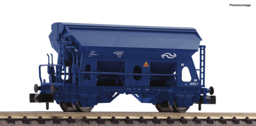 Fleischmann 830359 - N Schwenkdachwagen, blau