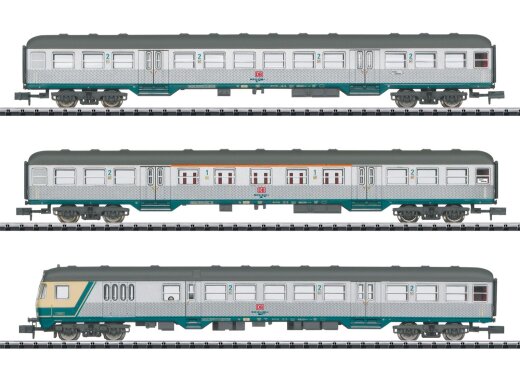 Minitrix MHI T18263 - Wagen-Set &quot;Silberlinge&quot;, DB AG, Ep.V