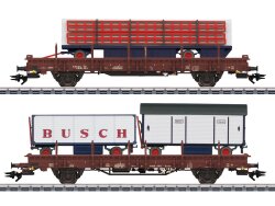 M&auml;rklin 45042 - H0 G&uuml;terwagen-Set Zirkus Busch DR