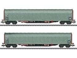 M&auml;rklin 47114 - H0 Schiebeplanenwagen-Set DSB