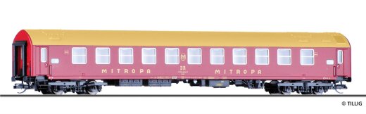 Tillig 16362 - TT Schlafwagen &bdquo;MITROPA&ldquo;, Typ B, der DR, Ep. IV