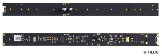 Tillig 08921 - TT LED-Innenbeleuchtung analog / digital Bausatz f&uuml;r 4achsige preu&szlig;ische D-Zugwagen